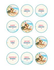 Cupcake toppers